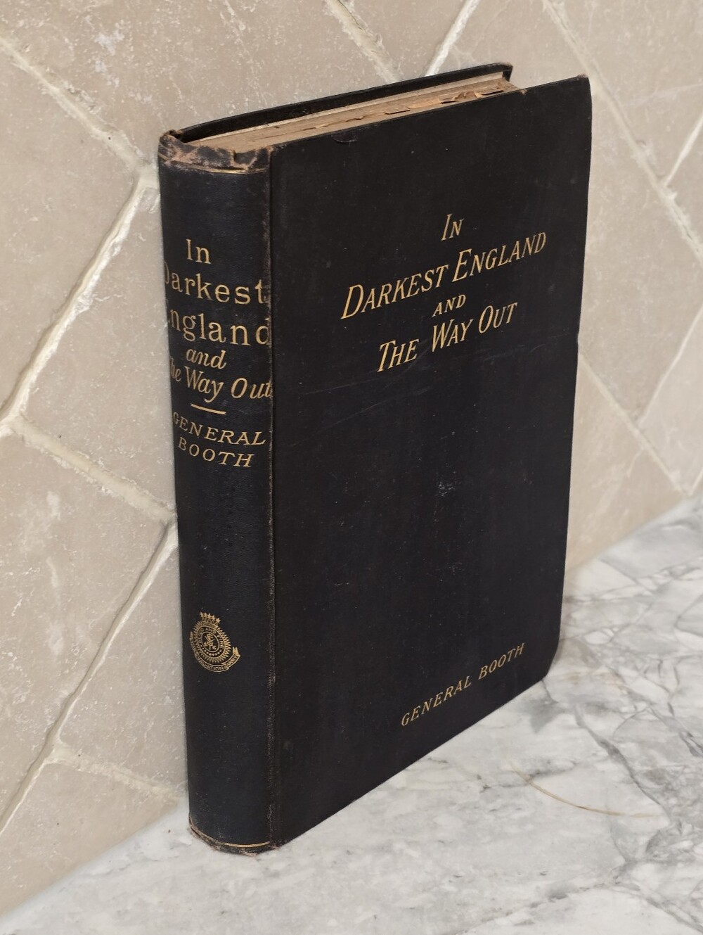 "In Darkest England" 1890 1st EDITION Salvation Army Rare Book By William Booth